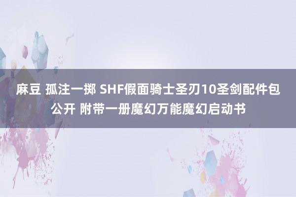 麻豆 孤注一掷 SHF假面骑士圣刃10圣剑配件包公开 附带一册魔幻万能魔幻启动书